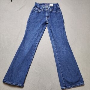 MARYK & CO. Vintage 100% cotton button fly flare jeans Carpenter Bootcut